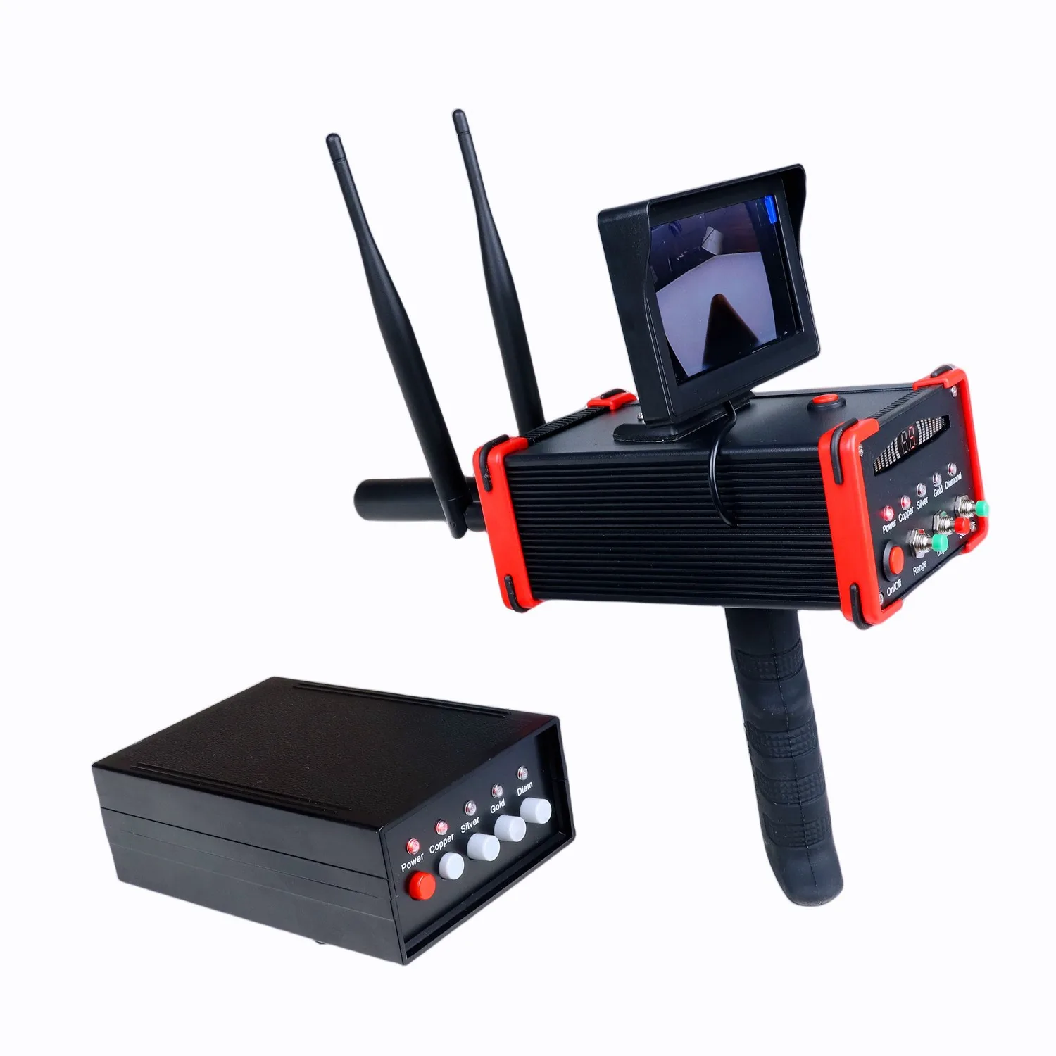 Professional Deep Search Metal Detector Waterproof Underground Gold Finder for Security Inspection
