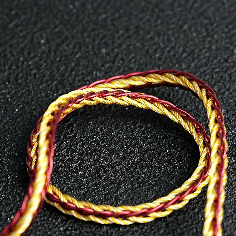 XINHS 1998 8-core alloy copper+high-purity single crystal copper plated silver+high-purity pure silver headphone cable