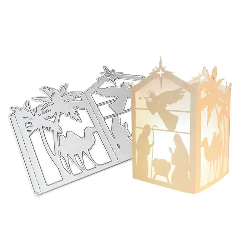 Christmas Lantern Metal Cutting Dies Stencil DIY Scrapbooking Album Stamp Paper