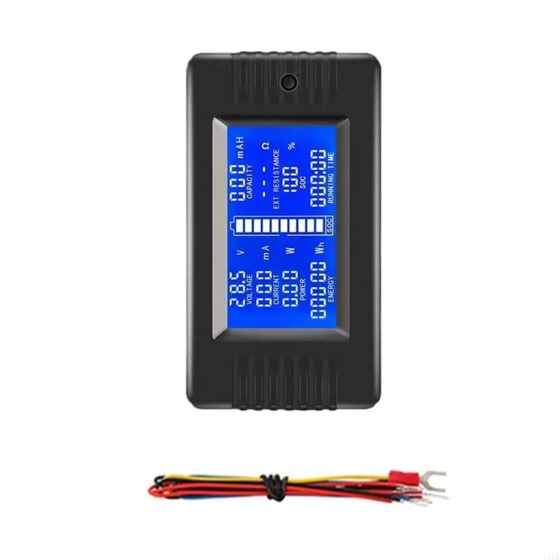 X9FA Nguồn điện Màn hình LCD Điện áp Đồng hồ đo số lượng điện Vôn kế hiển thị