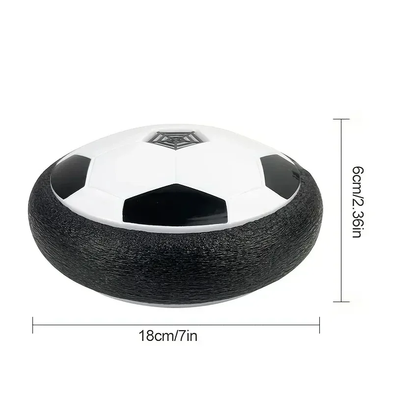 Led pairar bola de futebol brinquedo bolha flutuante futebol brinquedo interativo com luzes música indoor esportes ao ar livre jogo para crianças presente