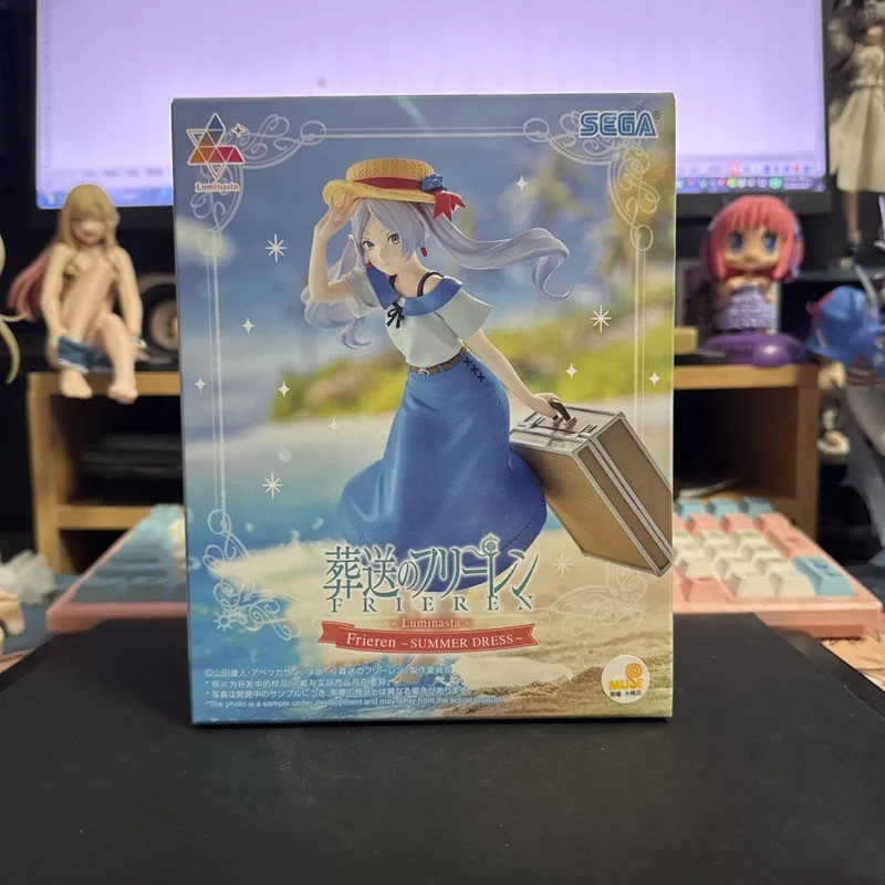 

В наличии: Оригинальная коллекционная фигурка Sega Frieren Luminasta (20 см) из серии Summer Dress по мотивам Frieren: Beyond Journey's End