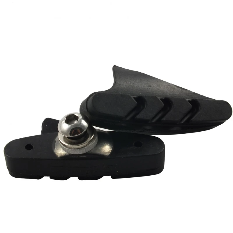 

700c Bicycle Silent Brake Pads Cycling V Brake Holder Pads Shoes Blocks Rubber Brake Pad Parts