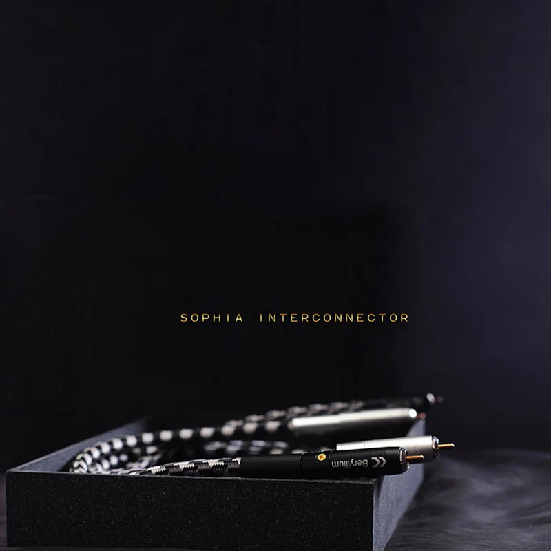 Софии соединительный сигнальный кабель RCA XLR сбалансированный аудиокабель из сплава аудиофильский Hi-Fi аудиоусилитель