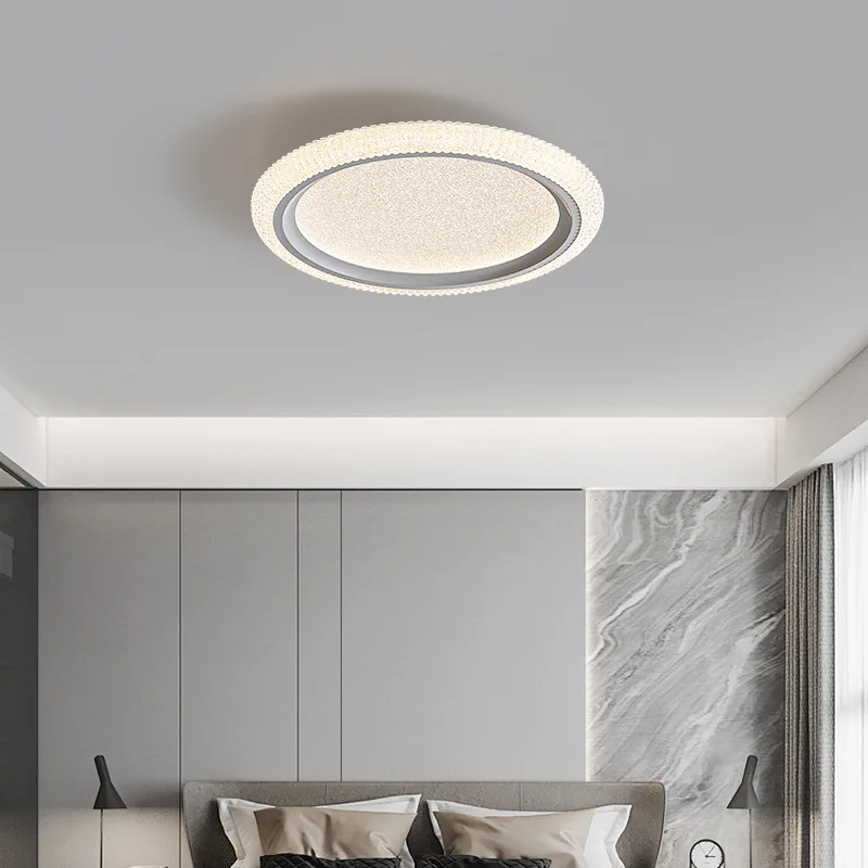 Light Luxury Simple Bedroom Ceiling Lamp Modern LED Living Room Room Decoration Nordic Minimalist Eye Protection Ceiling Lamp