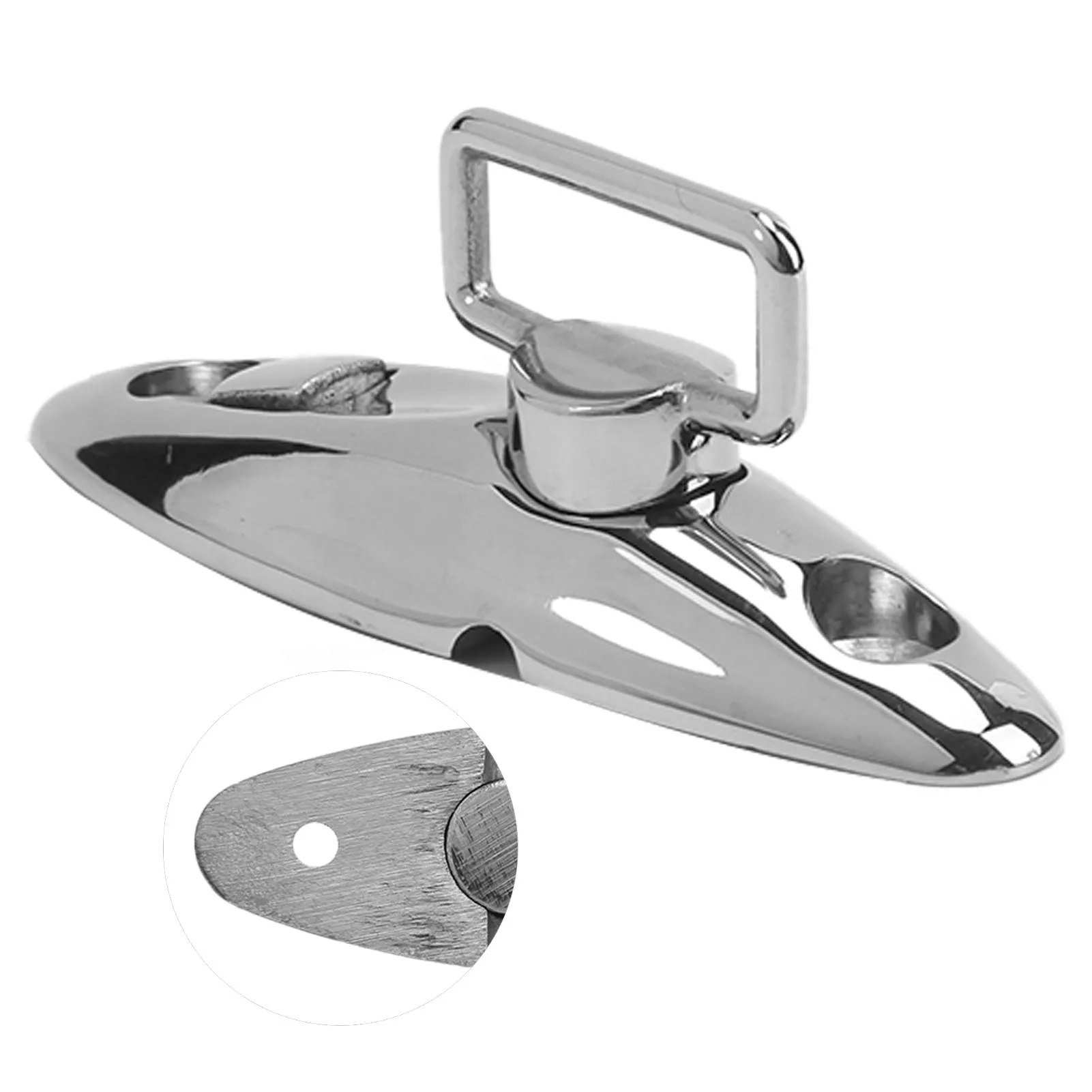 Deck Hinge Universal 316 Stainless Steel Quick Release Tool Fit for Ships Boat  Marine