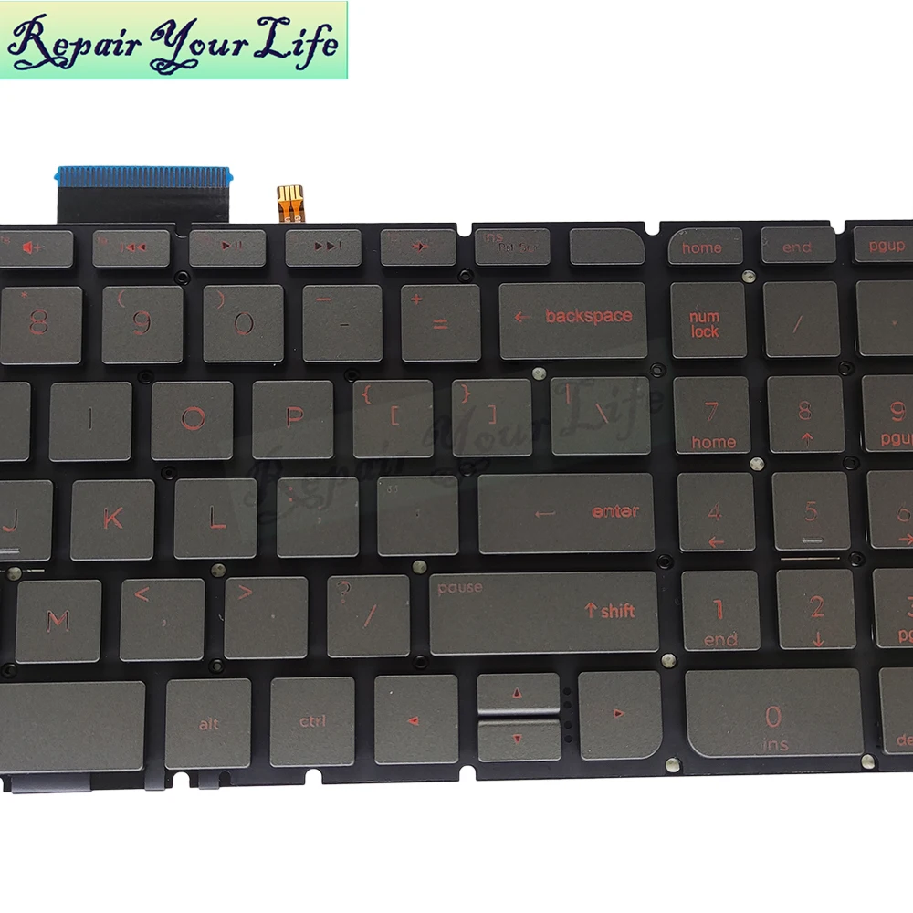 M6-W US backlight Keyboard for HP Envy 15-W M6-W000 M6-W100 W103DX W015DX 15-W117CL English laptop backlit keyboards V150646ES2