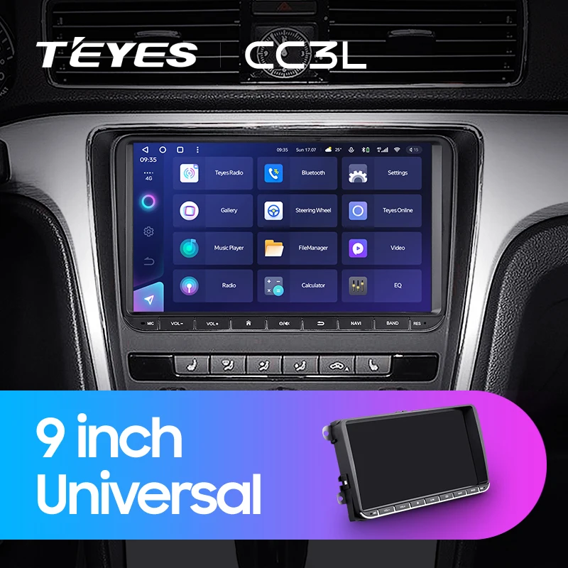 TEYES CC3L WIFI For Volkswagen Bora Golf 6 Passat Scirocco Sharan Touran Amarok For Skoda Octavia Fabia 2 Car Radio Multimedia