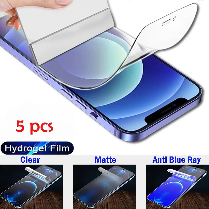 5 Pcs Matte/HD/Anti-Bluelight Screen Protector for Nothing Phone 2A 2 1 full Cover Hydrogel Film