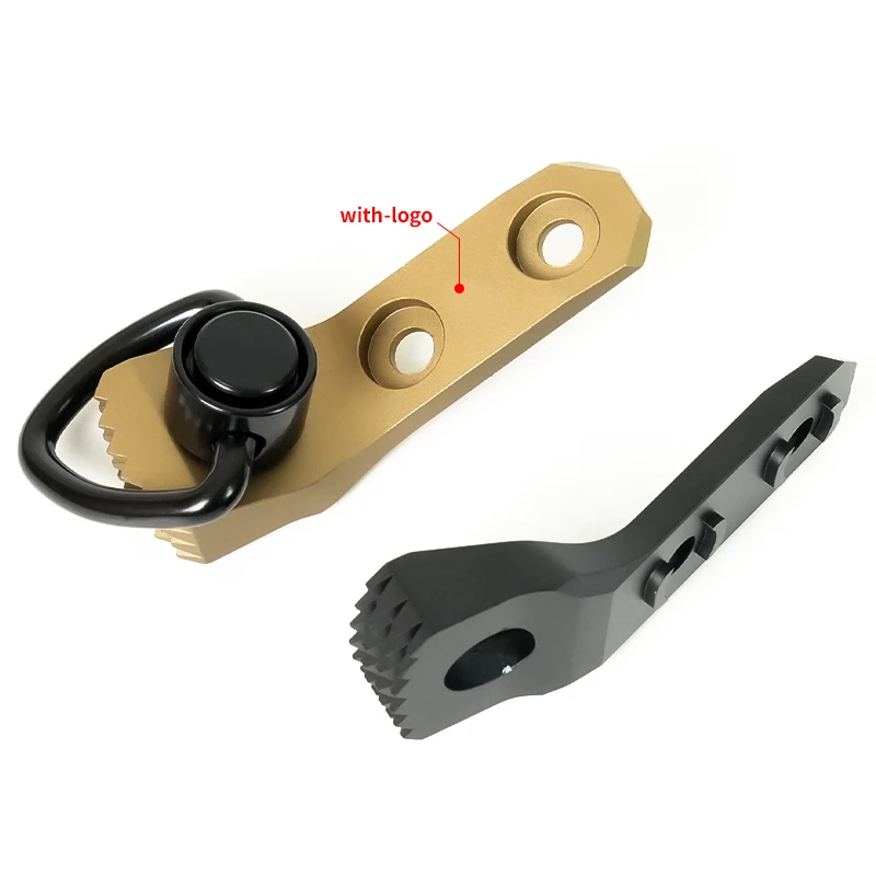 High Quality ml OK Sling Swivel Mount Adapter Tactical 1.25 QD Inch Quick Release Button Mount For 360 Degree Two Point Straps