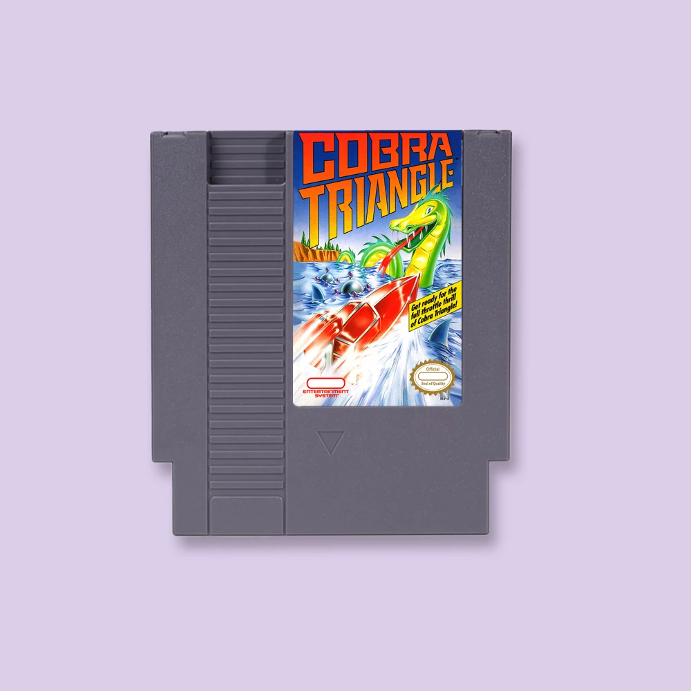Per cartuccia di gioco Cobra Triangle a 72 pin per console per videogiochi NES a 8 bit