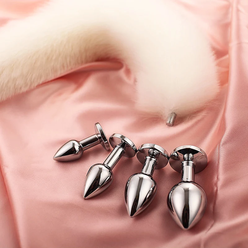 Bdsm Fetish Slave Fox Tail Tail In The Ass Removable Large Anal Plug Dilator Gay Intimate Goods Intimates Accessories Sex Toys