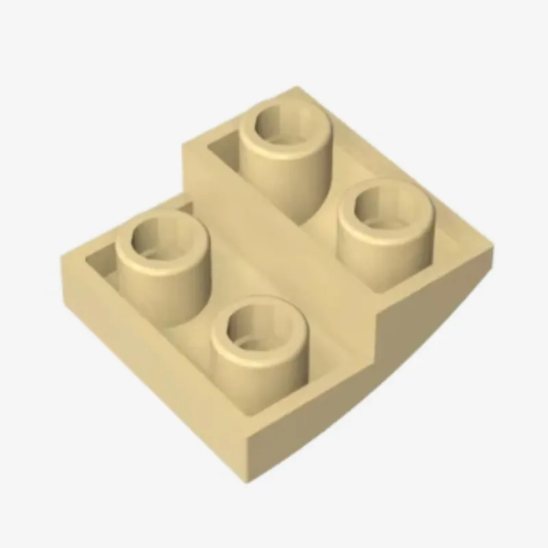 10pcs Compatible with Building Blocks 32803 Arch shaped Brick Slope Bending 2 x 2 Inverted Parts Accessories