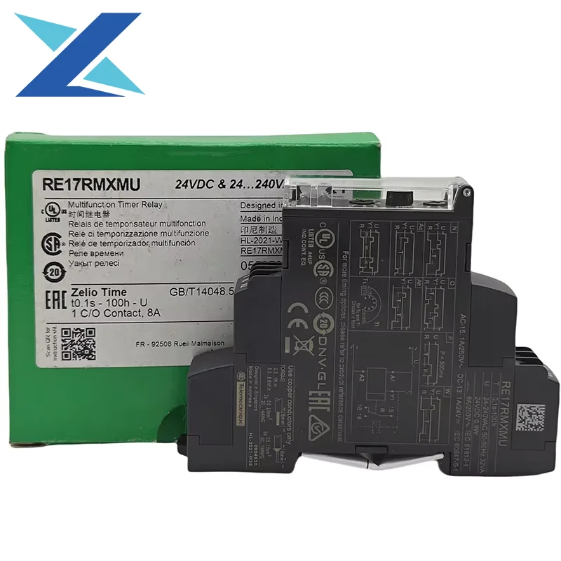 Brand New Original Harmony Modular Relay Module RE17RMXMU Multifunction Time Delay Relay