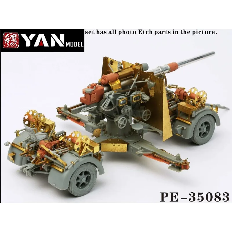 

Yan Model PE-35083 1/35 Photo-Etched Parts for 88mm FLAK 36/37