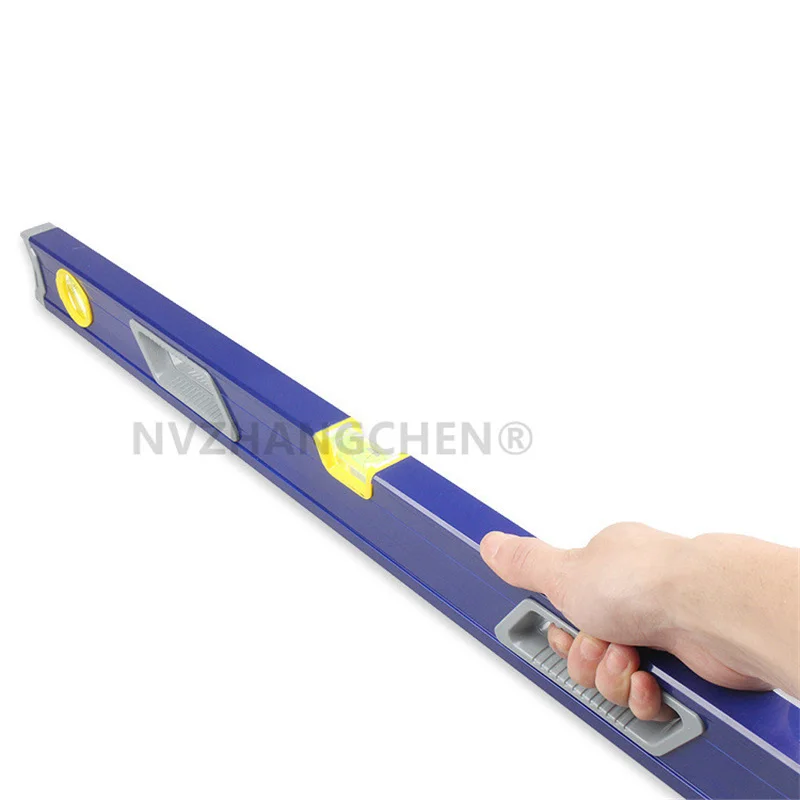 400MM/500MM Regla de nivel de burbuja magnética, regla de burbujas de equilibrio de alto rodamiento, inclinómetro de nivel de escala de ángulo Horizontal para decoración del hogar DIY