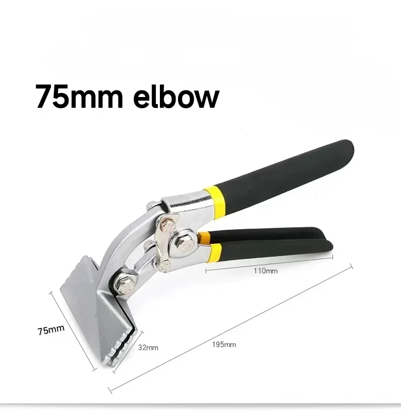 Sheet Metal Hand Seamer Straight Jaw Sheet Metal Bender Tools for Flattening Metal Folding Bending Pliers Hand Tool