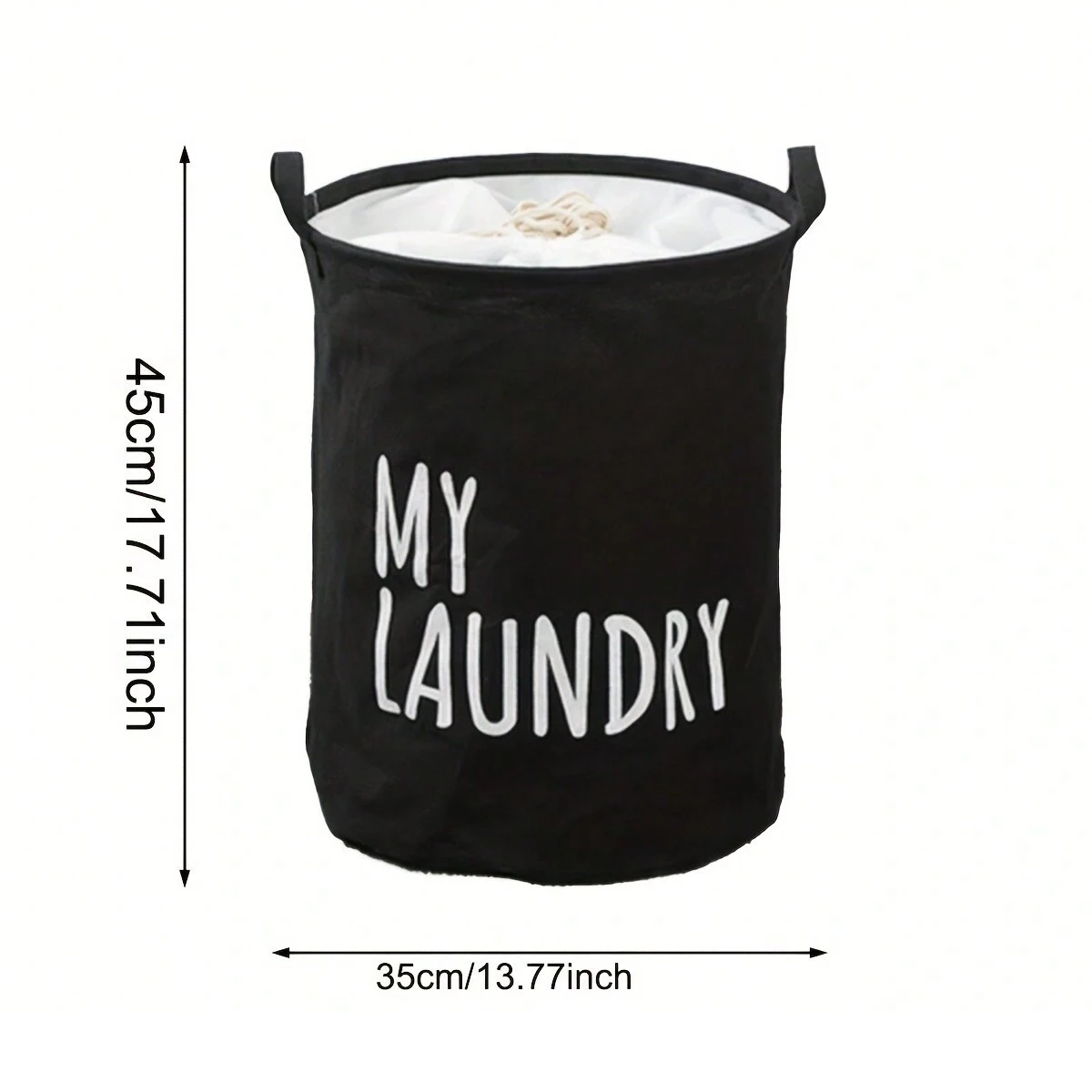 1 multifunctional foldable laundry basket with handle, suitable for organizing bedrooms, bathrooms, balconies, and dormitories