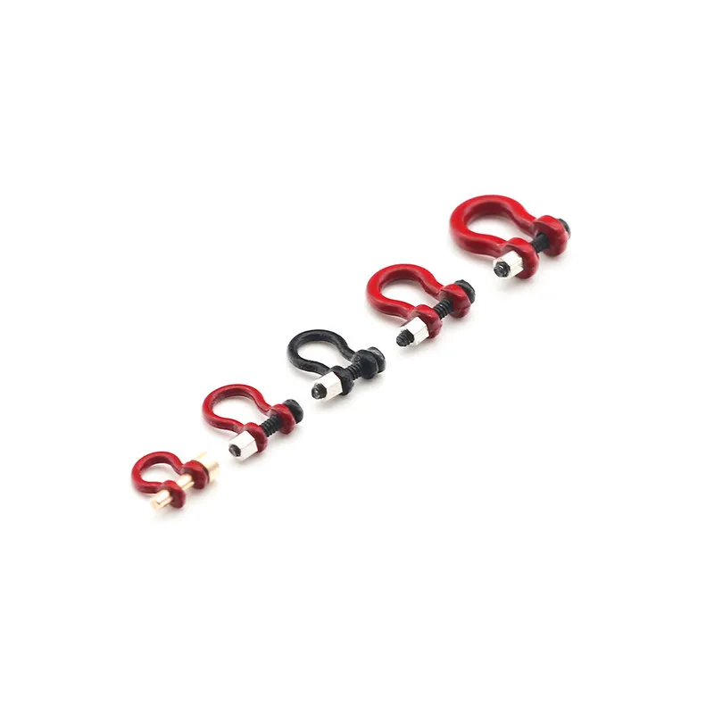 

MX0049 Metal Tow Shackle Upgrade Parts For 1 24 1 32 1 35 Rc Crawler Tank Model Car Trailer Hook For Rc Vehicle Upgrade