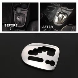 Stainless Steel Shift Gear Panel Trim Car Styling Cover For Toyota VITZ/YARIS 130S 2017 2018 Right Hand Driving Model