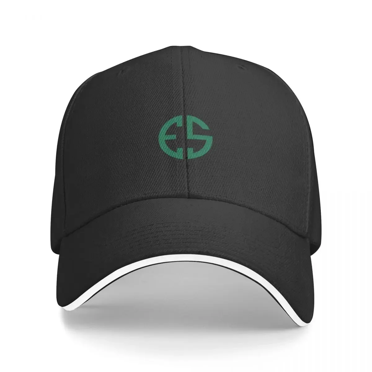 ES Green Baseball Cap Fashion Beach foam party Hat Beach Bag black Baseball Men Women's