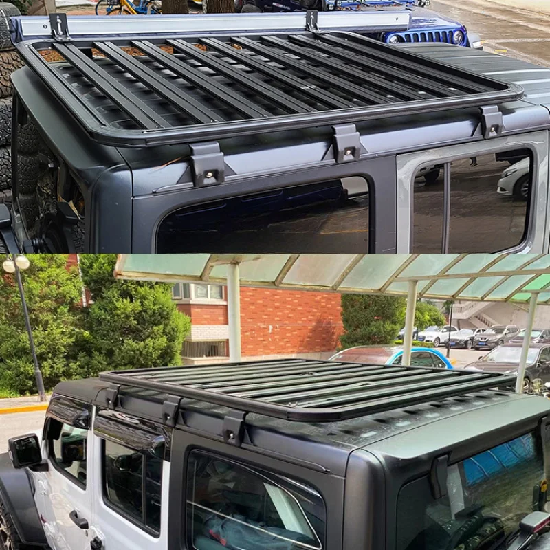 High Quality 4x4 Aluminum Alloy Roof Rack Platform Cargo Carrier