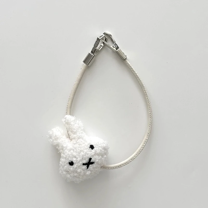 New Miffy Lanyard High Color Value Cartoon Doll Doll Model Creative Men's and Women's Mobile Phone Shell Key Pendant Decoration view 2