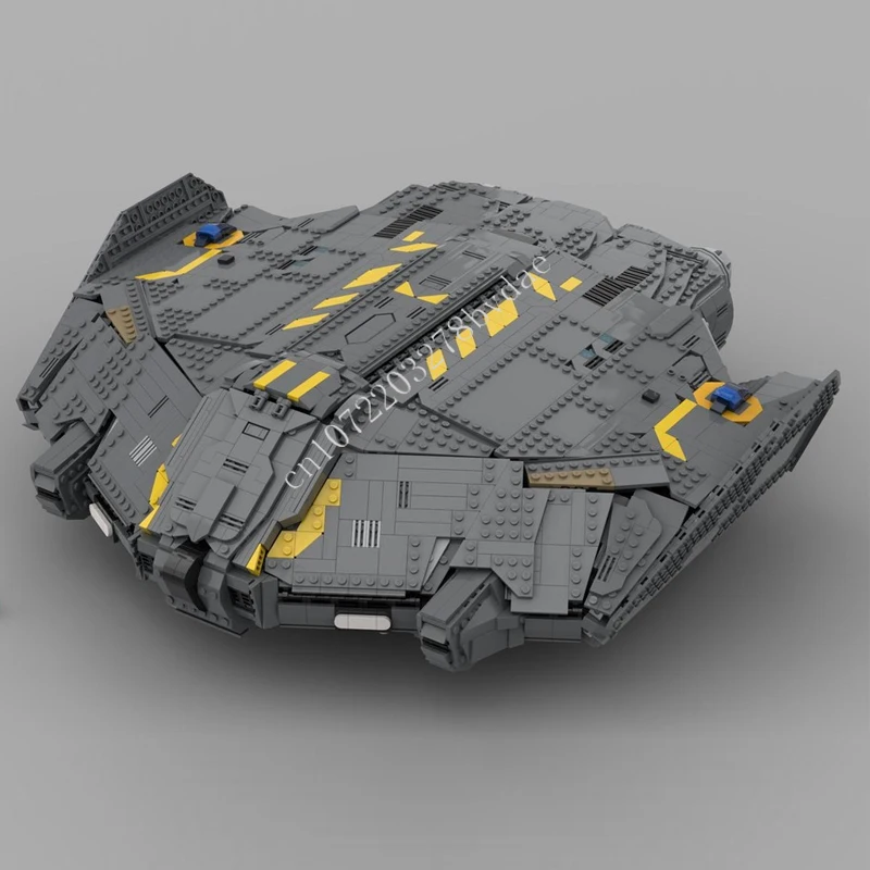 

5044 шт., масштаб 1:50, тип 9, тяжелая космическая война, военный MOC, космический корабль, боевая модель, строительный блок, архитектура, сделай сам, образовательная модель игрушки