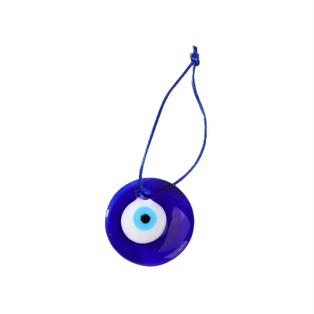 Charms Charm 1PC Car Auto Accessories Blue Office Glass Home Amulet Auto Decor Car Pendant Interior Decor