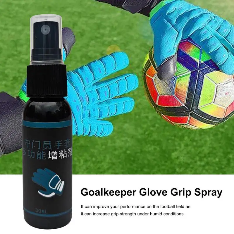 

Goalkeeper Gloves Spray Gentle Gloves Wash & Prepare 30ml Effective Sports Grip Spray For Enhanced Performance