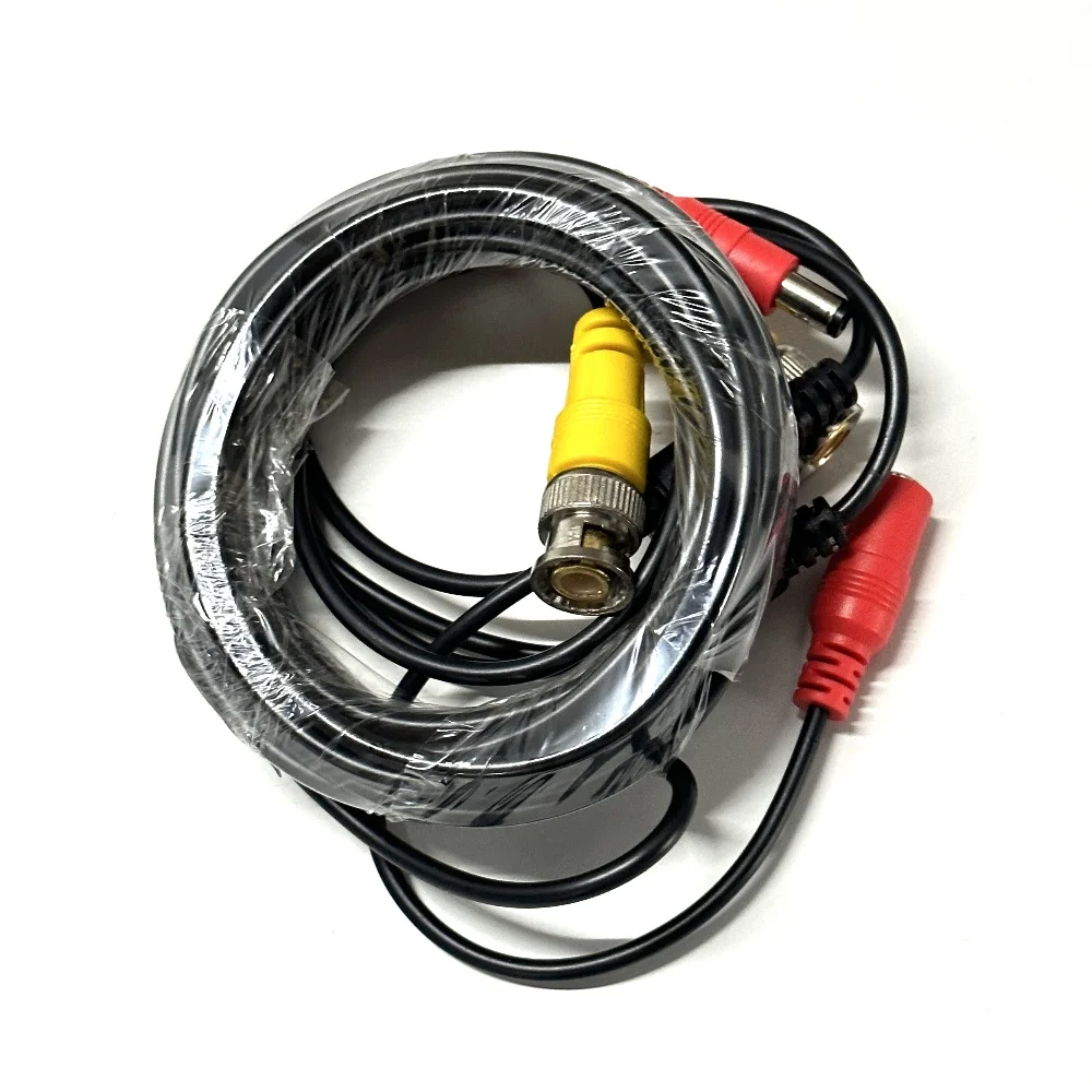 5-30M BNC+DC Connector 2 in 1 BNC CCTV Cable Coaxial Video Power AHD Cameras for DVR System