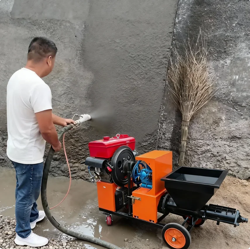 Sale Price 311/350 Concrete Cement Mortar Sprayer 220v 380v Cement Spray Plaster