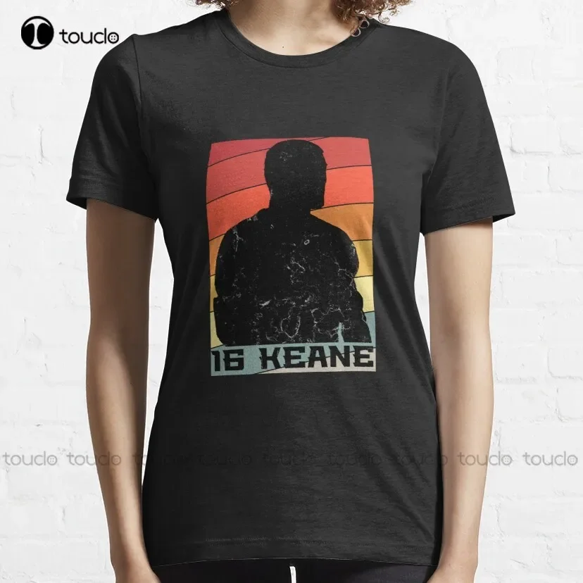 Roy Keane Classic T-Shirt Gym Shirts Men Custom Aldult Teen Unisex Digital Printing Tee Shirt Xs-5Xl Hd High Quality Gift