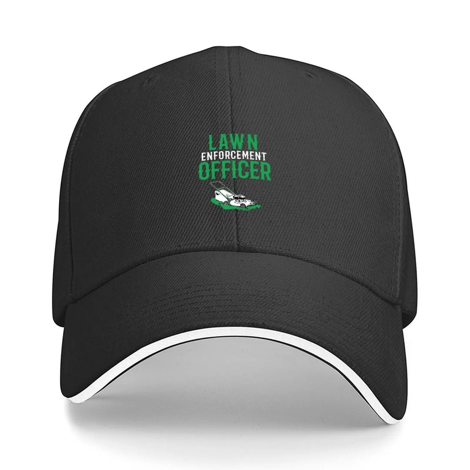 

Lawn Enforcement Officer Baseball Cap Golf Wear Snap Back Hat hard hat Golf Hat Man Girl'S Hats Men's