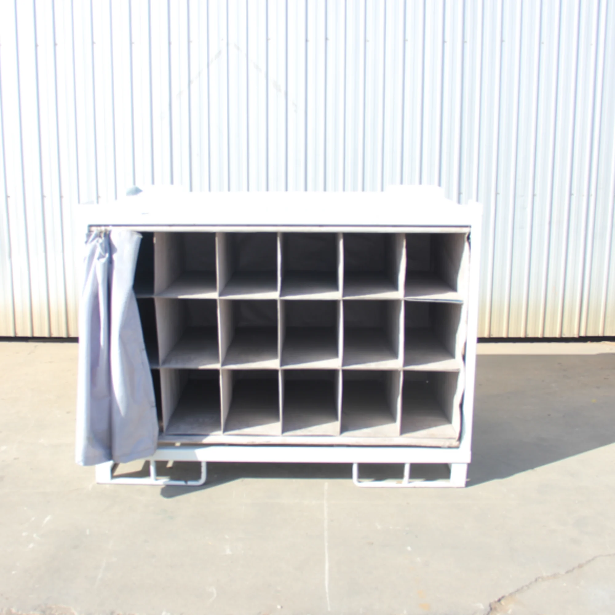 Tailored Steel Logistics Support Brackets | Automotive Interior Packaging Protection | Spare Parts Storage Box