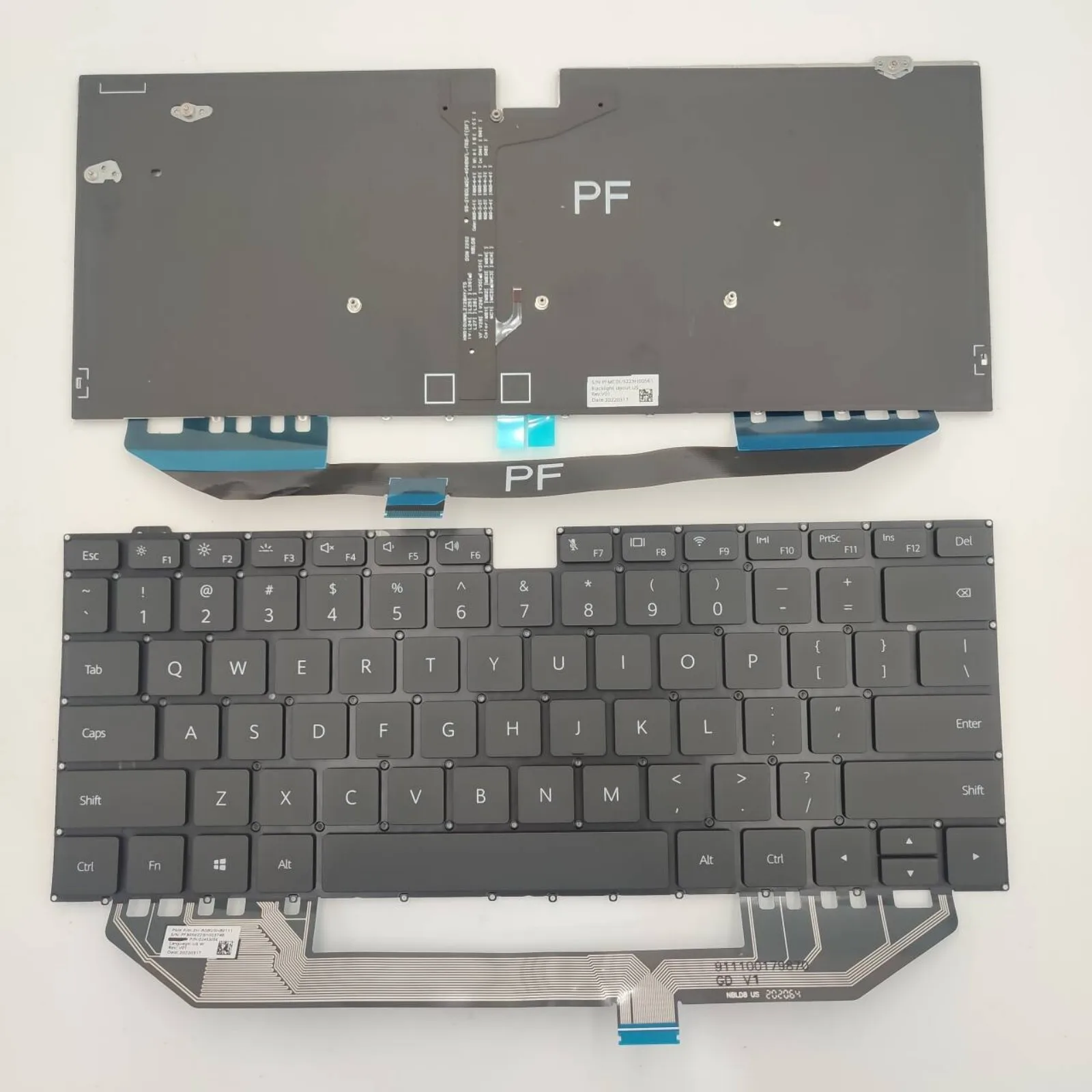 for Huawei  MateBook X Pro MACH-W19/W29/W09/WX9-W19B/W19C/-W19L/W29C/WX9 MDZ-WFE9A MACHC-WAE9LP/WAH9LP MACH-W19C/W29BL Keyboard