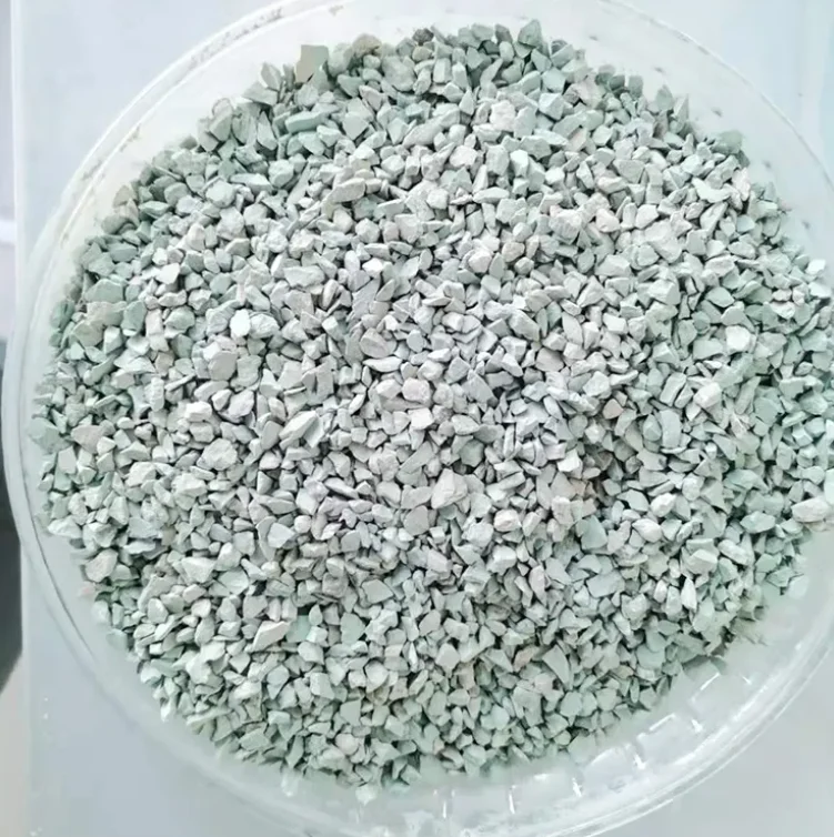 2025Natural Green Zeolite Clinoptilolite Ball for Aquaculture Filter Fish Pond Zeolite Pellets As Water Purification Agent