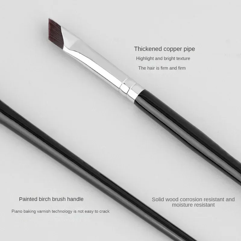 High-Quality Upgrade Blade Eyeliner Brush Ultra Thin Fine Angle Flat Eyebrow Brush Liner Brow Place Makeup Precise Detail Brush