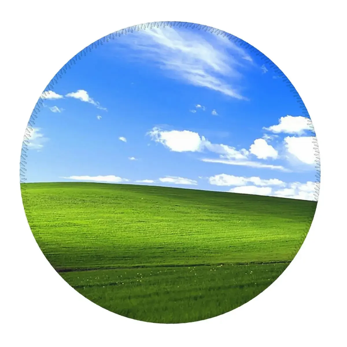 Windows XP Wallpaper Round Mouse Pad Computer Keyboard Mouse Mat Gaming PC Desk Mat Office Table Mats