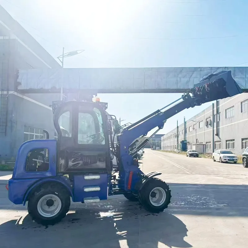 Customized OEM ODM Mini Telehandler Wheel Diesel Front Loader Articulated Telescopic Wheel Loader