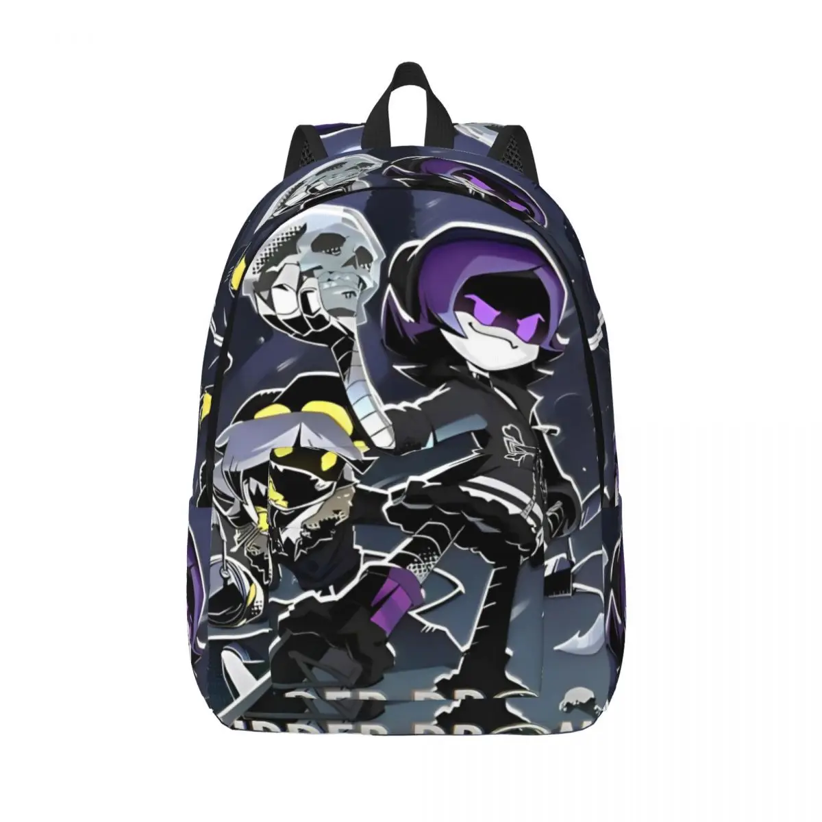 Murder Drones Horror Anime Backpack for Men Women Cyn J and N Teenage Student Business Daypack Laptop Canvas Bags Outdoor