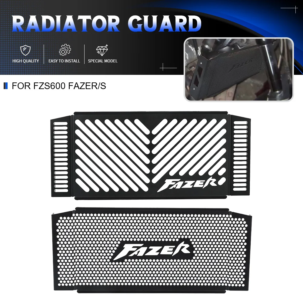 

Motorcycle Radiator Guard Grille Cover Protector FOR YAMAHA FZS600 FAZER/S 1998-1999-2000-2001-2002-2003 Accessories FZS 600