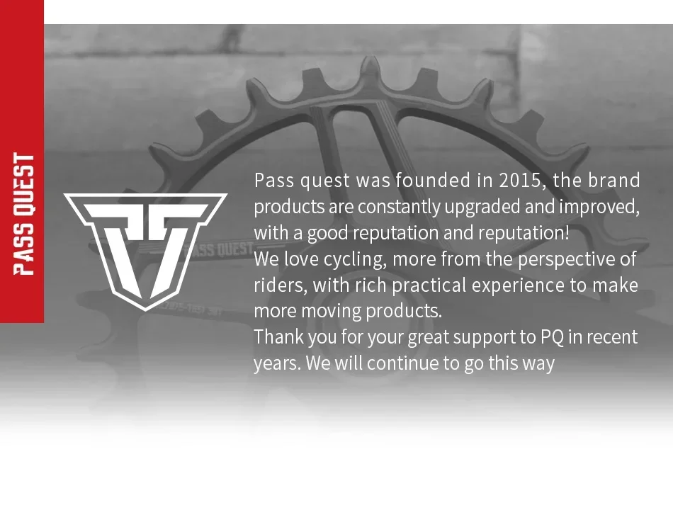 PASS QUEST 120BCD Round Narrow Wide Chainring Road Bike Chain Wheel Crankset Tooth High Quality For Universal 120 BCD chainring