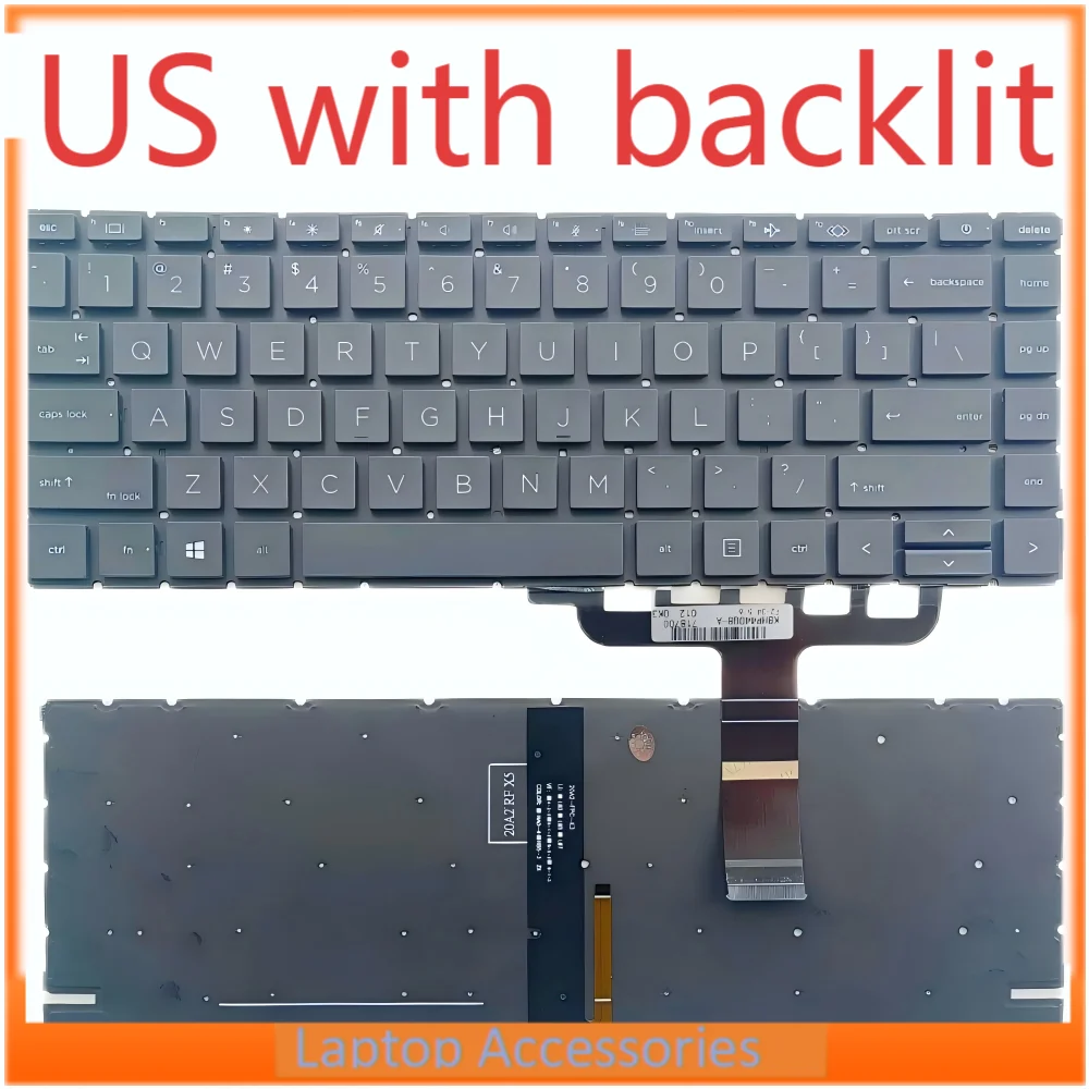 Teclado retroiluminado 440 G10 US para HP ProBook 440 G10 445 G10 440 G9 445 G9 teclado inglés