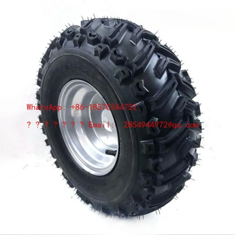 

L аксессуары для четырехколесных квадроциклов и картингов, 7-дюймовые внедорожные шины 16X8.00-7 вакуумные шины плюс железные колеса