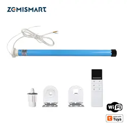 Zemismart WiFi elettrico tende a rullo motore 1.1Nm otturatore motore per tubo 30mm Tuya Smart App Alexa Google Home Control