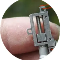 【F】1PC Mini 5mm 2-Phase 4-Wire Precision Metal Gearbox Gear Stepper Motor Ultra-Micro 5mm Stroke Linear Actuator