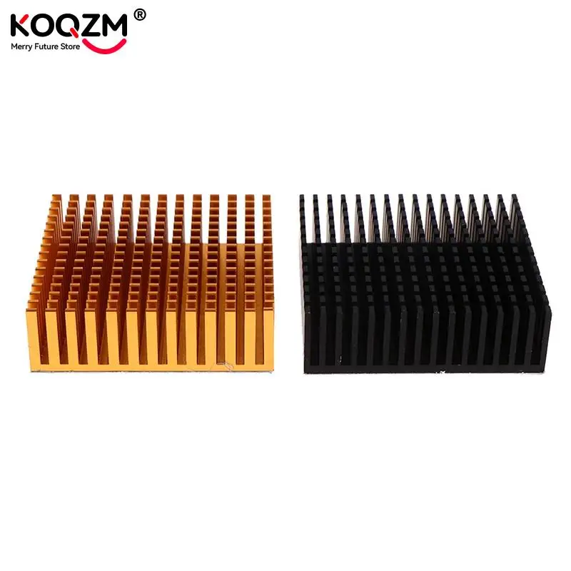 50x50x15MM Aluminum Heatsink Heat Sink Radiator Cooling Cooler For Electronic Chip IC LED Computer With Thermal Conductive Tape