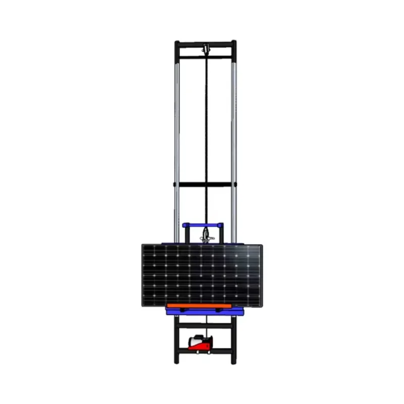 Zhugao brand Anhui product new design upgraded version hydraulic electric freight elevator wire rope home restaurant hotel 160kg