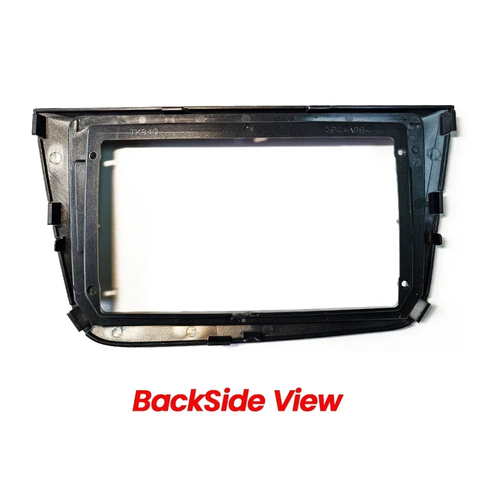 シートアルテア2004 2005 - 2012 2013 2014 2015用9インチフレーム2DINカーステレオパネル、オートオーディオダッシュキット取り付けフレームトリム